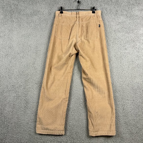 Vineyard Vines Pants Womens Size 14 Light Brown Corduroy Slim Fit Straight Leg - Picture 3 of 12